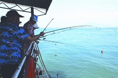 浪漫海上垂釣 浪漫海上垂釣