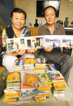 程先生夫婦七年的時間里在祖國各地拍攝了2萬多張照片。 程先生夫婦七年的時間里在祖國各地拍攝了2萬多張照片。