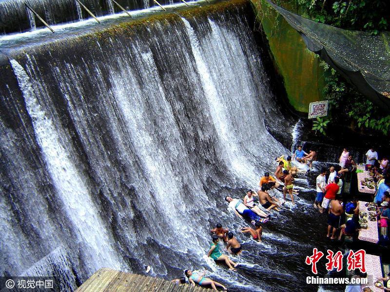 探訪菲律賓瀑布餐廳 置身山水間品嘗美食